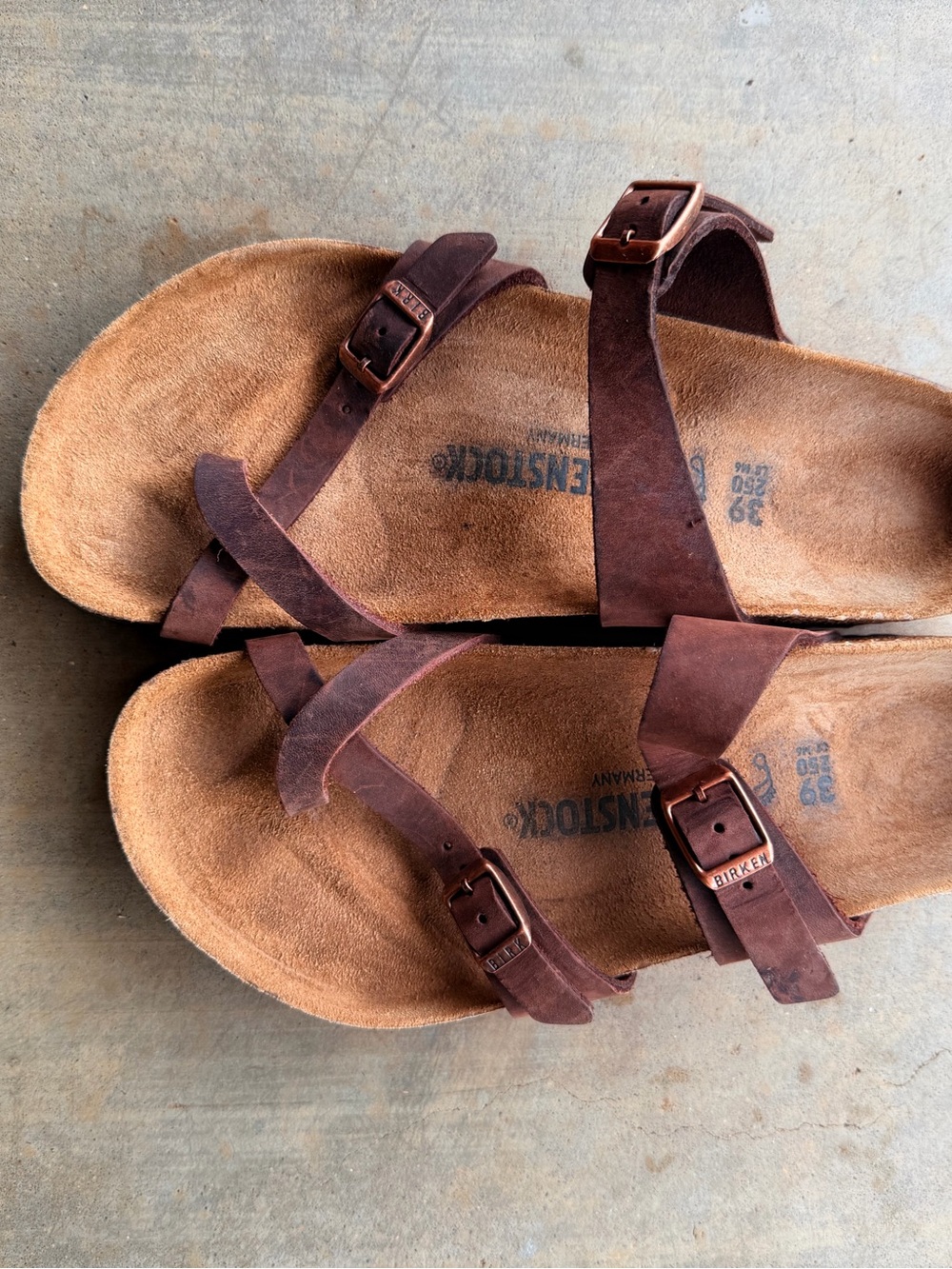 Birkenstock 39 100% Leather excellent